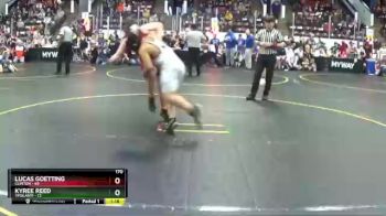 170 lbs Round 1 (4 Team) - Lucas Goetting, Clinton vs Kyree Reed, Ypsilanti