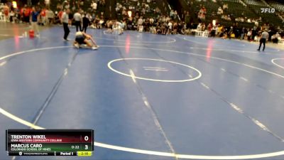 157 lbs Cons. Round 6 - Trenton Wikel, Iowa Western Community College vs Marcus Caro, Colorado School Of Mines