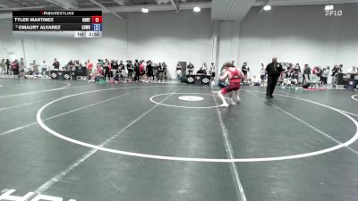 Champ. Round 3 - Tyler Martinez, Knights RTC vs Omaury Alvarez, Level Up Wrestling Center