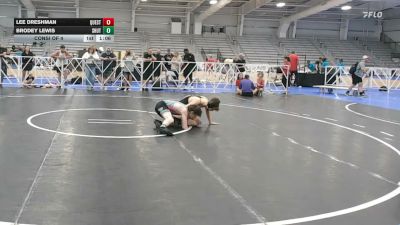 106 lbs Consi Of 4 - Lee Dreshman, Quest School Of Wrestling Black - HSB vs Brodey Lewis, Team Shutt Mutts - HSB