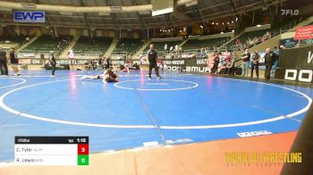 175 lbs 5th Place - Cael Tyler, Alpha Elite, Mi vs Rosco Lewis, Shelton Wrestling Academy