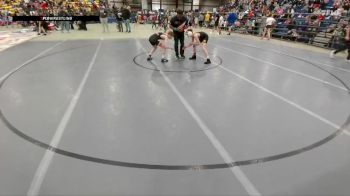 95 lbs Cons. Round 4 - Treye Gibbons, Crawford vs Dash Mogan, Team Champs