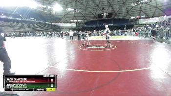 126 lbs Cons. Semi - Joseph Mason, Big Cat Wrestling Club vs Jack Glackler, Clark County Youth Wrestling