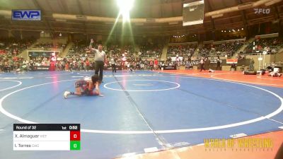 49 lbs Round Of 32 - Xavier Almaguer, Victory Wrestling - Central WA vs Ivan Torres, Chickasha Wrestling