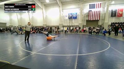 113 lbs Cons. Rd Of 16 - Max Gibbs, Mountain Crest vs Gavin Jacobson, Westlake
