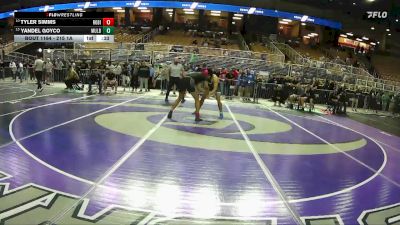 215 1A Cons. Round 1 - TYLER SIMMS, Robinson vs Yandel Goyco, Mulberry