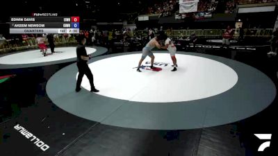 285 lbs Quarters - Edwin Davis, Espana Wrestling vs Akeem Newsom, Knightmare Wrestling