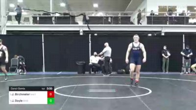 285 lbs Consolation - John Birchmeier, Navy vs Joe Doyle, Binghamton