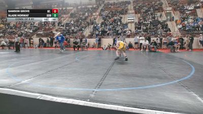 115_B lbs Consi Of 8 #2 - Samson Grove, Mt. Lebanon vs Slade Horwat, Derry Area