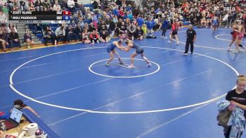 138 lbs Semifinal - Noli Paddock, Chautauqua Lake vs Zoey Kling, Chautauqua Lake