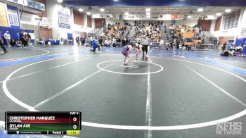 106 lbs Champ. Round 2 - Christopher Marquez, La Sierra vs Dylan Axe, Edison