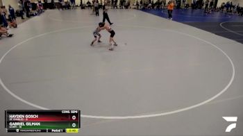 80 lbs Semis & 1st Wrestleback (8 Team) - Hayden Gosch, St. Charles vs Gabriel Gilman, LCWM