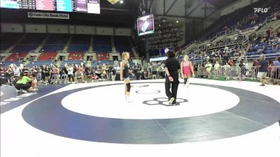 130 lbs Champ. Rd Of 32 - Faith Burgess, MI vs Carley Ceshker, WI