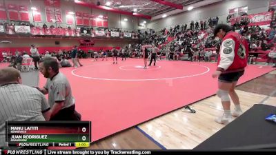 175 lbs Cons. Round 5 - Juan Rodriguez, Grandview vs Manu Laititi, Kennewick