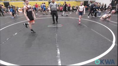 85 lbs Quarterfinal - Jaxon Huffman, Team Tulsa Wrestling Club vs Linkin Yaunt, Cushing Tigers