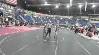 46 lbs Final - Ali Hughes, Ready RP Nationals Wrestling Team vs Isaiah Lopez, Lopez Wrestling Inc