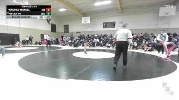 95 lbs Champ. Round 1 - Cacoilo Manuel, Daniel Cormier WC vs Oscar Yu, Cupertino