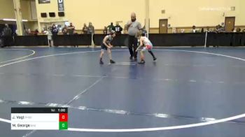 60 lbs Semifinal - Jakob Vogt, Phoenix W.C. vs Marcus George, Bad Karma