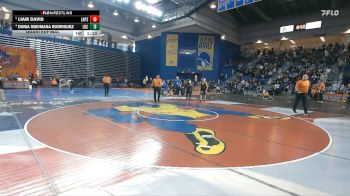 120 lbs Quarterfinal - Liam Davis, Lake Highland Preparatory School vs Dunia Sibomana Rodriguez, Long Beach