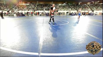 64 lbs Consi Of 8 #2 - Phoenix Wright, Caney Valley Wrestling vs Lamario Ramsey JR., Del City Little League Wrestling