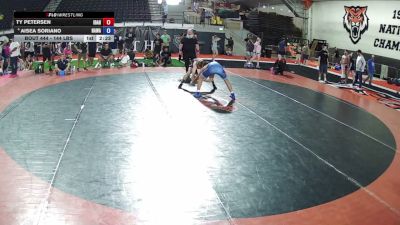 144 lbs Semis - Ty Petersen, Idaho vs Aisea Soriano, Hawaii