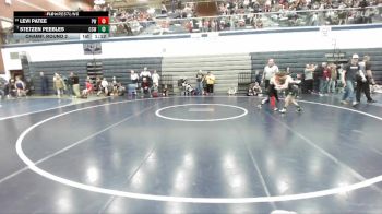 72 lbs Champ. Round 2 - Stetzen Peebles, Cougar Club Wrestling vs Levi Patee, Parma Wrestling