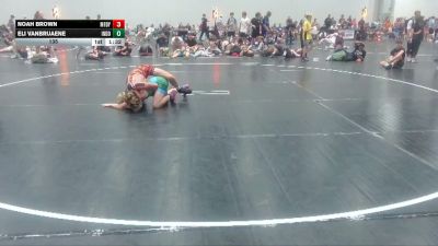 135 lbs Round 2 (4 Team) - Noah Brown, MF Dynasty vs Eli Vanbruaene, Indiana Outlaws 2