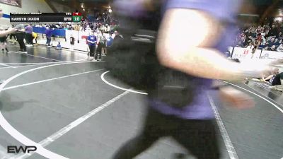 70 lbs Rr Rnd 1 - Lorraine Nealy, Berryhill Wrestling Club vs Karsyn Dixon, Mannford Pirate Youth Wrestling