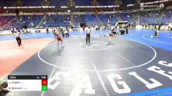 126 lbs Consi Of 32 #2 - Jake Frazier, Tennessee vs George Brannon, New England