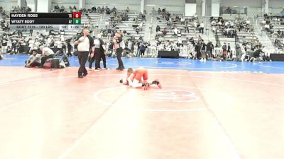 120 lbs Round Of 32 - Hayden Ross, TX vs Wyatt Eddy, AZ