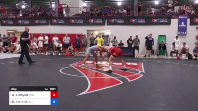 61 kg Quarterfinal - Alex Almeyda, Pennsylvania RTC vs Dominick Serrano, Colorado