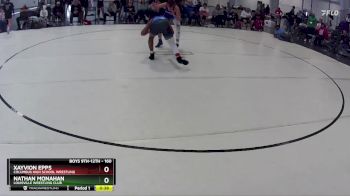 160 lbs Cons. Round 4 - Xayvion Epps, Columbus High School Wrestling vs Nathan Monahan, Louisville Wrestling Club