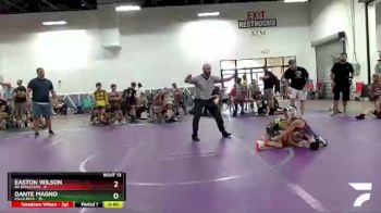 52 lbs Round 4 (8 Team) - Dante Magno, Killa Bees vs Easton Wilson, 84 Athletees