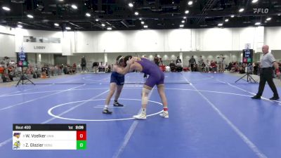 197 lbs C Of 8 #2 - Wyatt Voelker, Northern Iowa vs Zach Glazier, South Dakota State