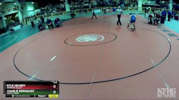 106 lbs Cons. Round 1 - Kyle Heaney, Pahrump Valley vs Charlie Bergquist, South Tahoe