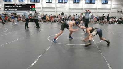 150 lbs Finals (2 Team) - Max Firestine, Garnett Trained vs Garrett Hettinger, Dayton Bandits