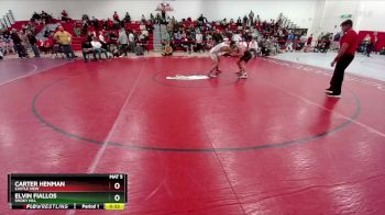 157 lbs Cons. Round 4 - Carter Henman, Castle View vs Elvin Fiallos, Smoky Hill