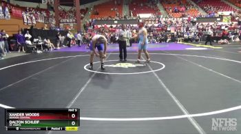 3-2-1A 215 Cons. Round 1 - Dalton Schleif, St. Marys vs Xander Woods, Burden-Central