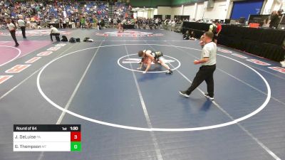 175 lbs Round Of 64 - James DeLuise, PA vs Gunnar Thompson, MT