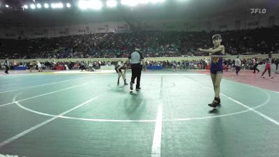 80 lbs Round Of 32 - Dawson Beckley, Team Tulsa Wrestling Club vs Dylan Poling, Norman North