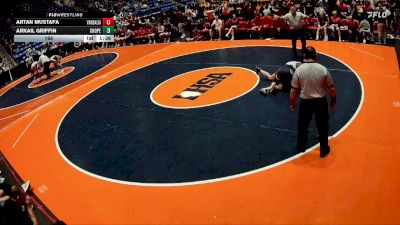 165 lbs Quarterfinals (8 Team) - Artan Mustafa, Vandalia vs Arkail Griffin, Chicago (C. Hope Academy)