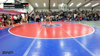 155 lbs Round Of 16 - Kelbi Goddard, Glenpool vs Shelby Correa, Jenks