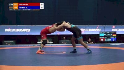 97 kg Bronze - Alisher Yergali, KAZ vs Erik Thiele, GER