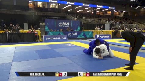 Caleb Andrew Hampton Jones vs Paul Tirone Jr. 2025 Pan Jiu Jitsu IBJJF Championship