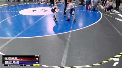 62 lbs Round 3 - Jamison Rife, North Pole Wrestling Club vs Deegan Drake, Rogue Wrestling Club