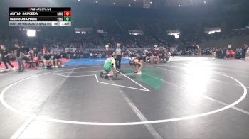 4A/3A/2A/1A Girls 170 Cons. Round 2 - Madison Chase, Pendleton Girls vs Aliyah Sauceda, Dayton Girls