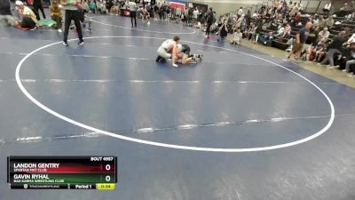 138 lbs Cons. Round 2 - Landon Gentry, Spartan Mat Club vs Gavin Ryhal, Bad Karma Wrestling Club