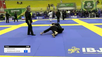 JAIME GERONIMO vs FABIO RODRIGUES GRANGIERI 2024 Brasileiro Jiu-Jitsu IBJJF