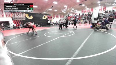 170 lbs Quarterfinal - Jade Martinez, South El Monte vs Karyna Rios, Oak Hills