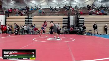 215 lbs Champ. Round 2 - Blake Jackson, Fishers Tigers vs Omar DeJesus, Noblesville